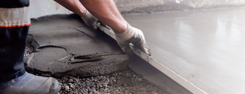 palmerston north concrete being laid